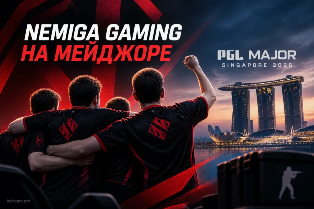 Nemiga Gaming получила путёвку на PGL Major Singapore 2026