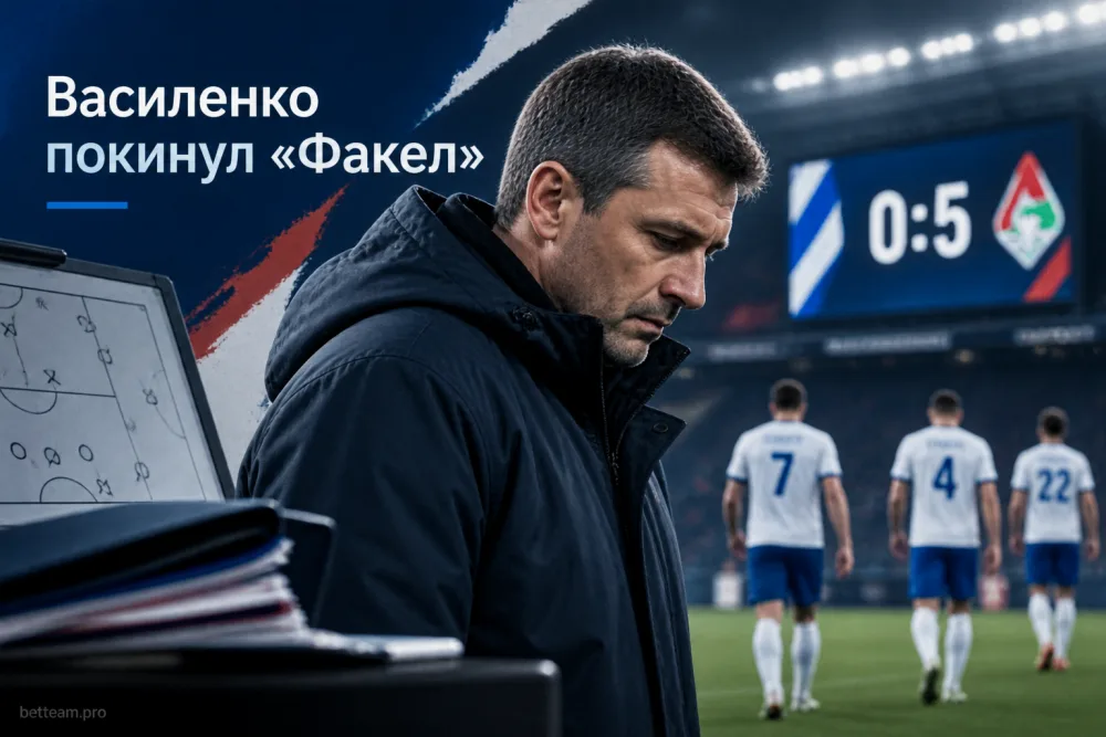 Олег Василенко объяснил уход из «Факела» после разгрома от «Локомотива»