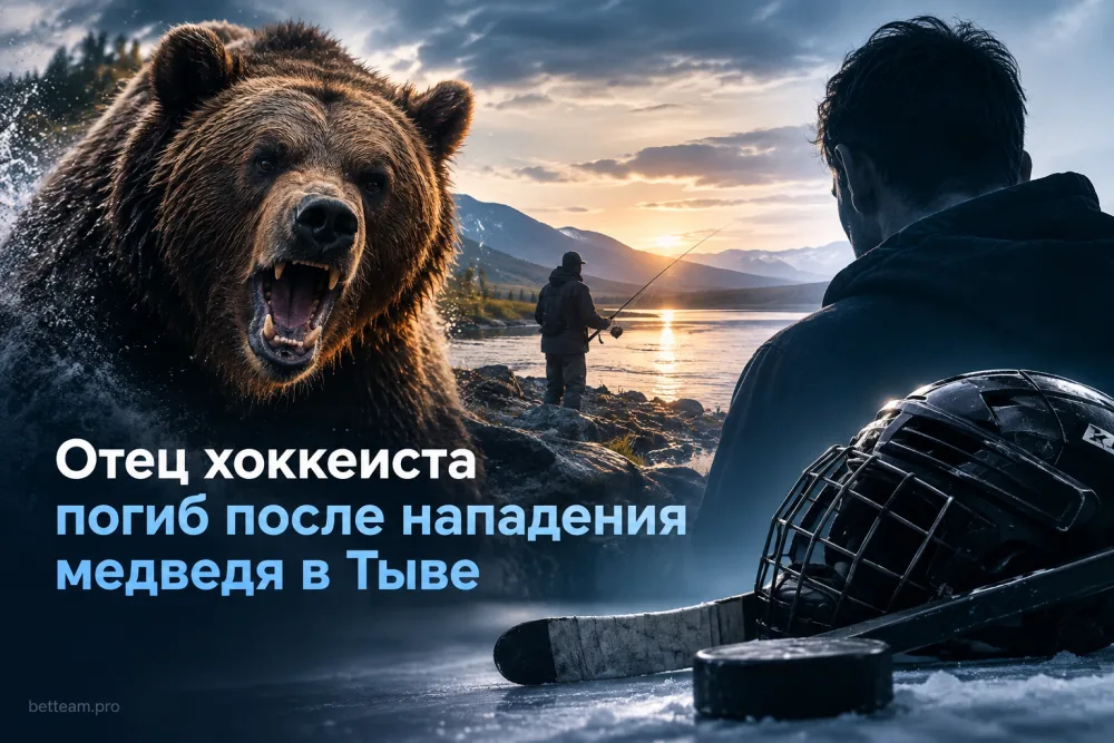 Отец хоккеиста Андрея Кузьменко погиб после нападения медведя в Тыве