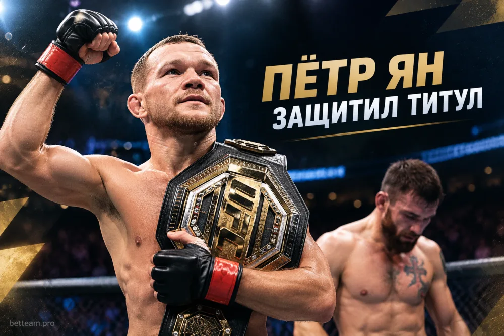 Пётр Ян защитил титул UFC в трилогии с Мерабом Двалишвили