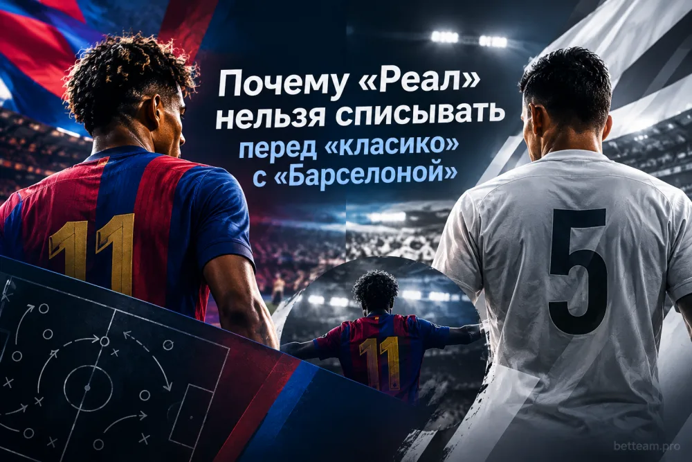 Почему «Реал» нельзя списывать перед «класико» с «Барселоной»