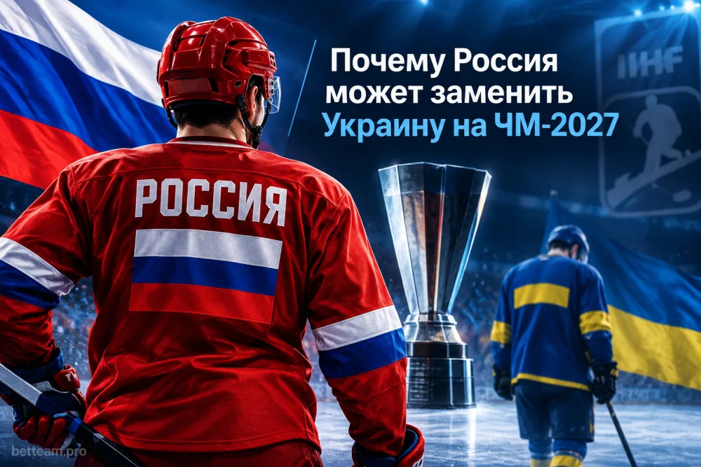 Почему сборная России может заменить Украину на ЧМ-2027