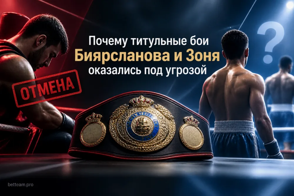 Почему титульные бои Биярсланова и Зоня оказались под угрозой