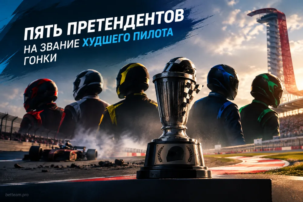 Пять претендентов на звание худшего пилота гонки на «Трассе Америк»