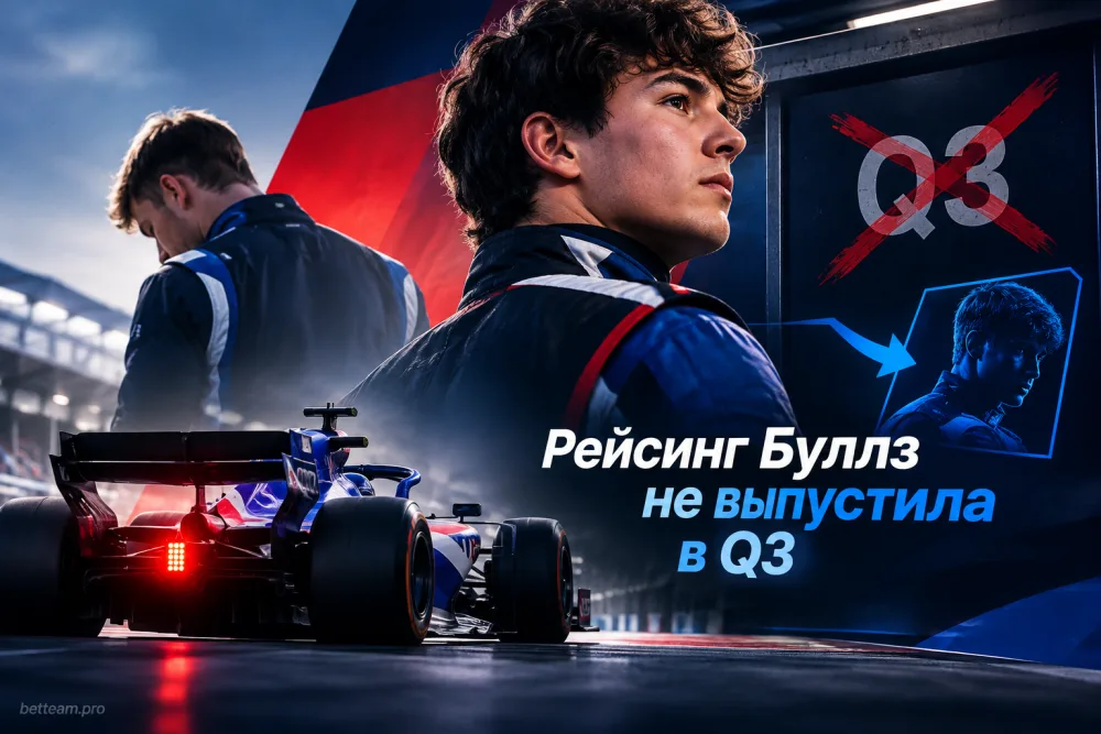 Рейсинг Буллз отказалась от Q3 ради выгодной позиции Линдблада