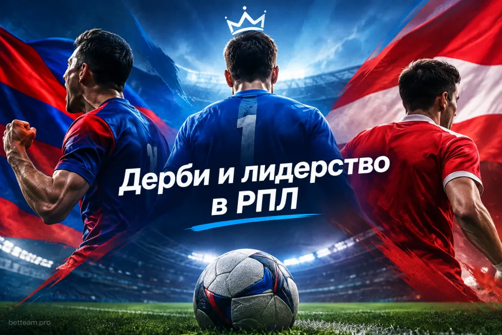 РПЛ: ЦСКА и «Спартак» сыграют в дерби, «Динамо» защитит лидерство