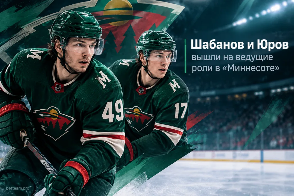 Шабанов и Юров вышли на ведущие роли в «Миннесоте»
