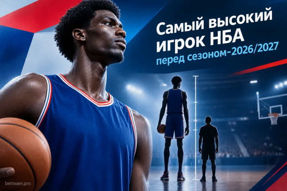 Тако Фолл стал самым высоким игроком НБА перед сезоном-2026/2027