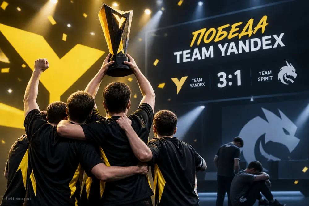 Team Yandex выиграла BLAST SLAM VIII, одолев Team Spirit в финале