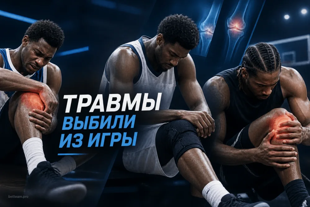 Травмы коленей выбили из игры Эдвардса, Джексона и Леонарда