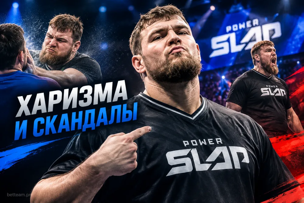 Василий Камоцкий стал суперзвездой Power Slap благодаря харизме и скандалам