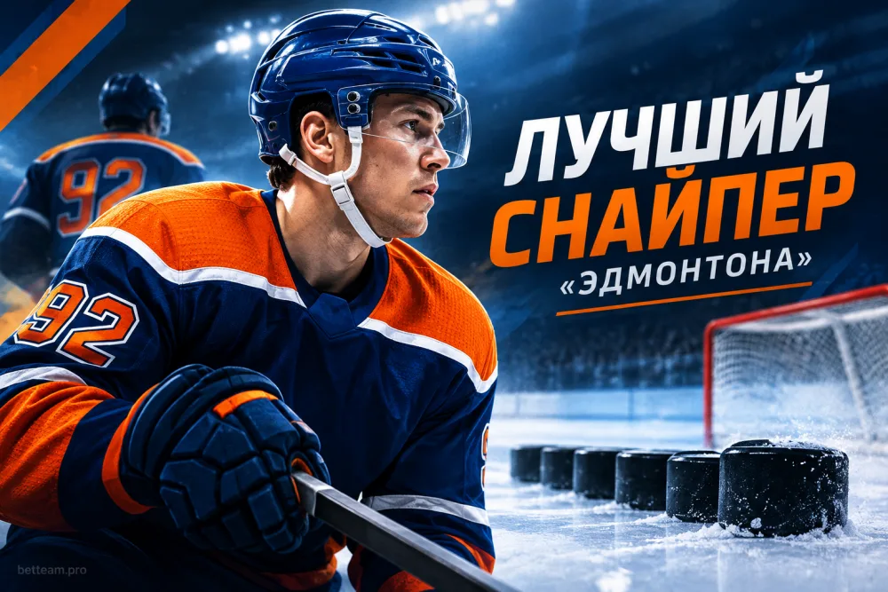Василий Подколзин стал лучшим снайпером «Эдмонтона» на старте сезона