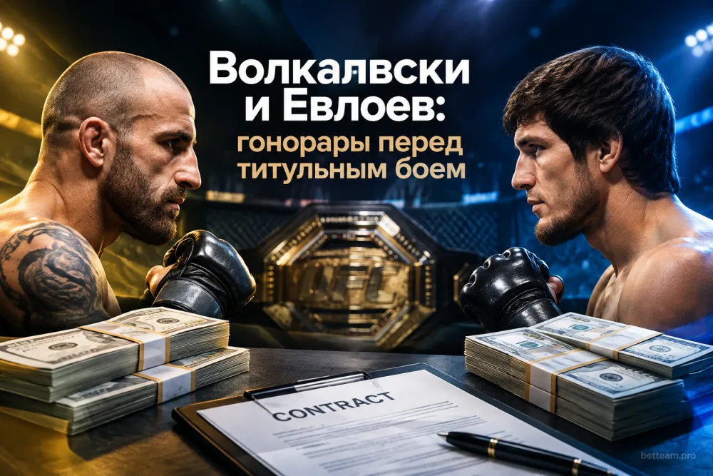 Волкановски и Евлоев: гонорары перед титульным боем UFC 333