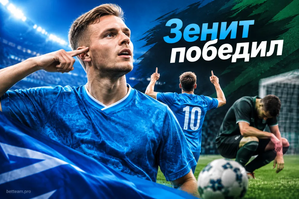 «Зенит» победил «Краснодар» в матче 10-го тура РПЛ