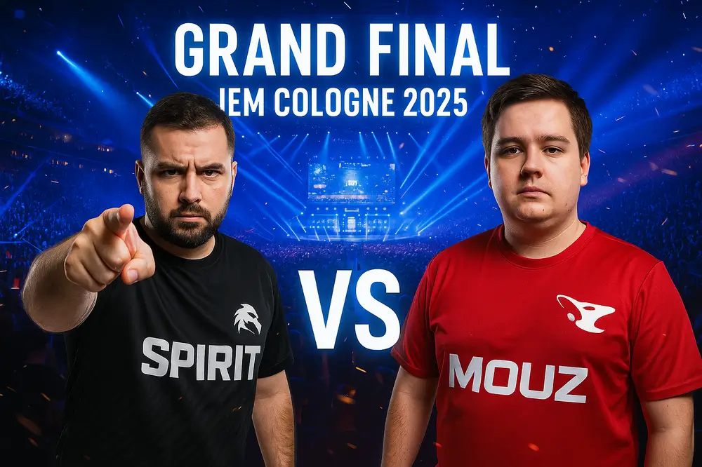 Гранд-финал IEM Cologne 2025: Spirit против MOUZ — аналитика и прогноз