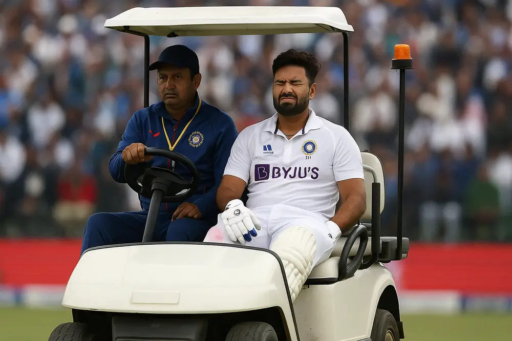 Rishabh Pant выбыл — травма и её эффект на серию Индия — Англия